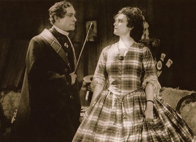 Alfred Abel a Paola Negri ve filmu The Flame od Unbekannt