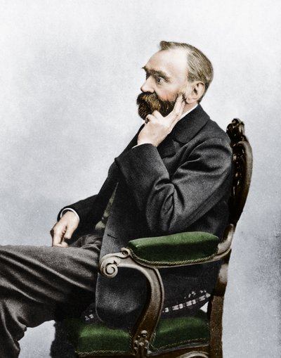 Alfred Bernhard Nobel, c1880 od Unbekannt