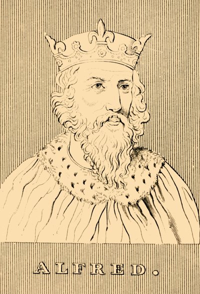 Alfred, c847-899, 1830. od Unbekannt