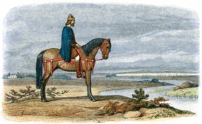 Alfred Veliký 849-899, anglosaský král Wessexu z let 871, 885 1864 od Unbekannt