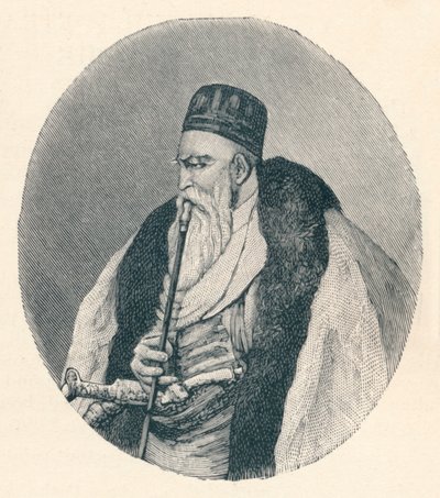 Ali Pasha z Tepelena, c1906, 1907 od Unbekannt