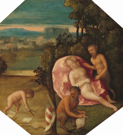 Alegorie, c. 1530. od Unbekannt