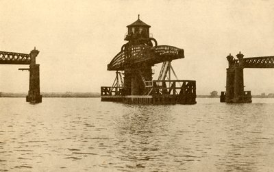 Swing Bridge Alloa, 1930. od Unbekannt