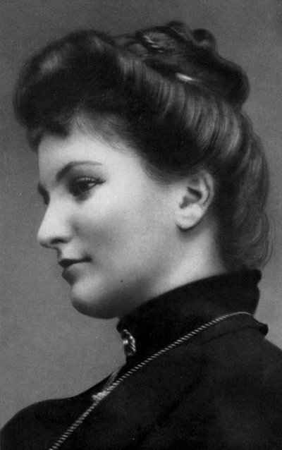 Alma Schindler, rakouská socialistka a skladatelka, c1900 od Unbekannt