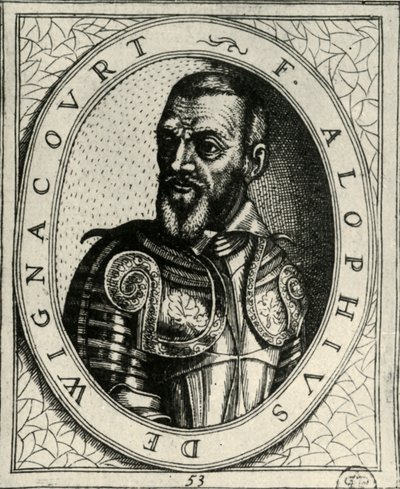 Alof de Wignacourt, počátek 17. století, 1908. od Unbekannt