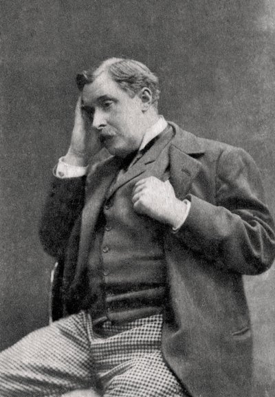 Alphonse Allais , francouzský spisovatel a humorista, 1895 od Unbekannt