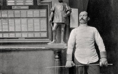 Alphonse Kirchoffer , francouzský šermíř, 1904 od Unbekannt