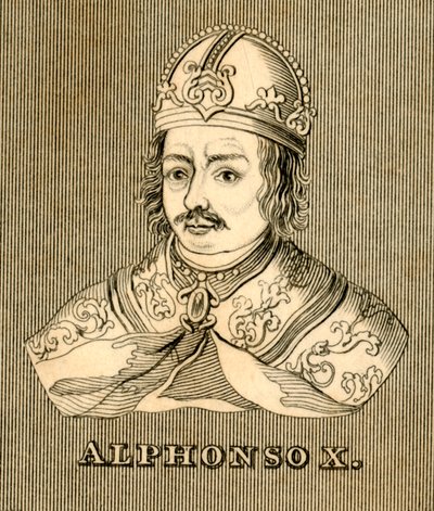 Alphonso X, 1221-1284, 1830. od Unbekannt