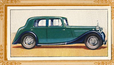 Alvis Silver Eagle Saloon, c1936 od Unbekannt