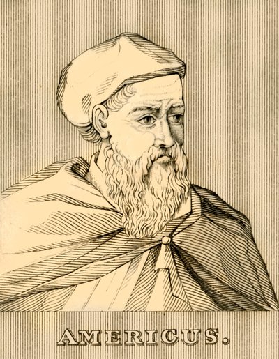 Americus, 1454-1512, 1830. od Unbekannt
