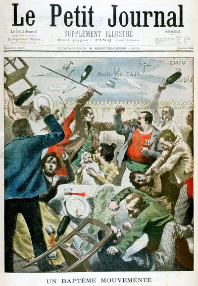 Zážitkový křest, 1901 od Unbekannt