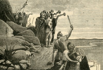 Incident v Jugurthinské válce, 1890. od Unbekannt