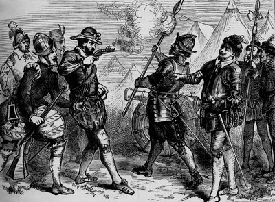 Incident in the Siege of Leith, 1548-1560, c1880 od Unbekannt