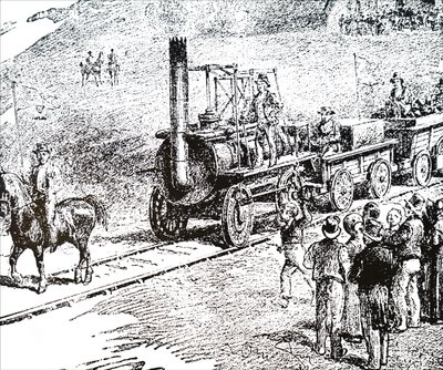 Motorová lokomotiva, kterou jsem postavil George Stephenson od Unbekannt
