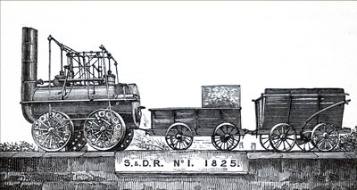 Motorová lokomotiva, kterou jsem postavil George Stephenson od Unbekannt