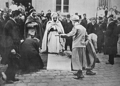 Neobvyklý pohled v Paříži, 1914 od Unbekannt