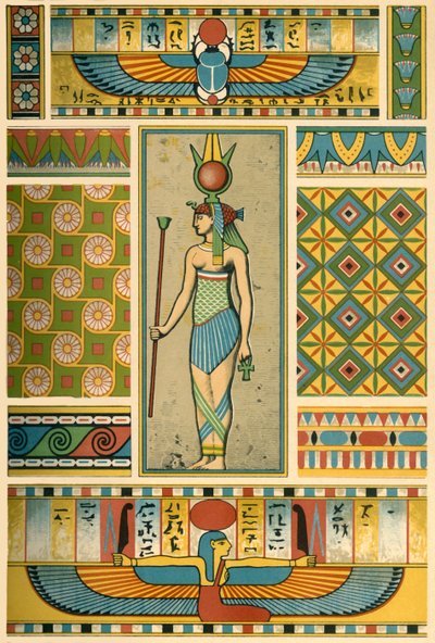 Starověká egyptská dekorace, 1898. od Unbekannt