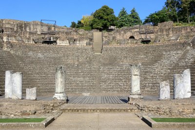 Starověké divadlo Fourvière. Lyon, 20160828, Lyon, Francie od Unbekannt