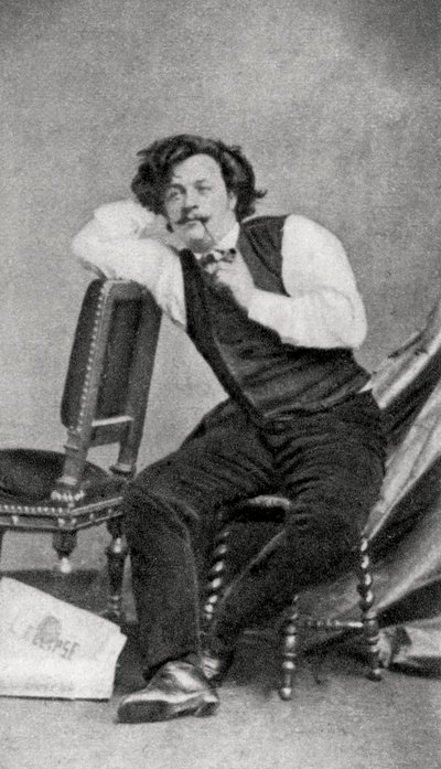 Andre Gill, francouzský karikaturista, 1868 od Unbekannt
