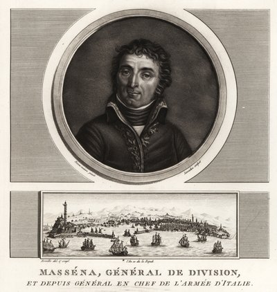 Andre Massena, vévoda z Rivoli, generál divize, generál vrchní armády Itálie od Unbekannt
