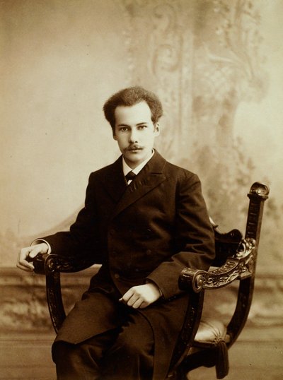 Andrei Bely , ruský prozaik a básník, 1904 od Unbekannt