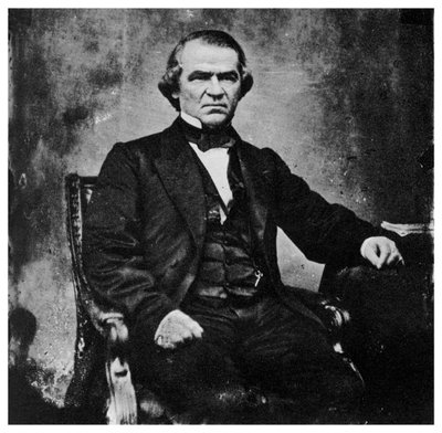 Andrew Johnson, 17. prezident Spojených států, 1860s 1955 od Unbekannt