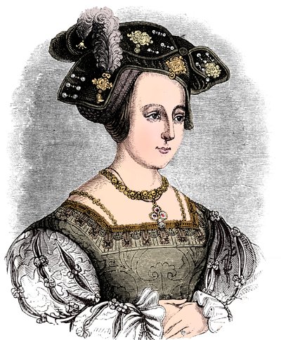 Anne Boleyn c1504-1536, druhá manželka Jindřicha VIII z Anglie, c1880 od Unbekannt