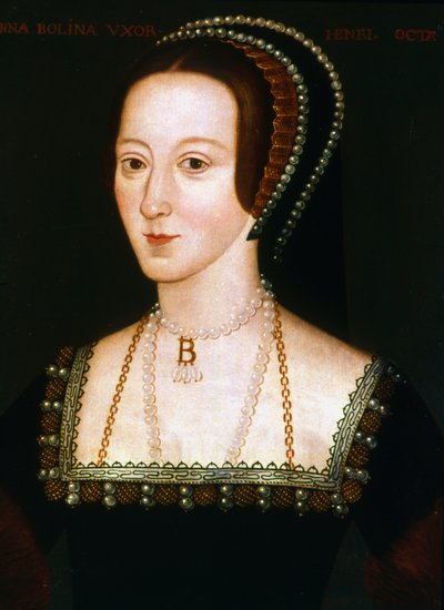Anne Boleyn, druhá manželka Jindřicha VIII., c1520-1536 od Unbekannt