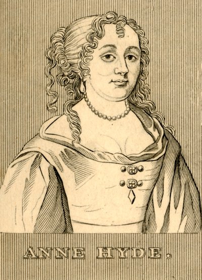 Anne Hydeová, 1637-1671, 1830. od Unbekannt
