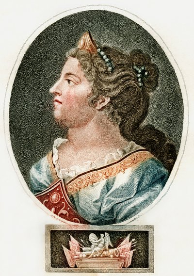 Anne, královna Velké Británie, c1796 od Unbekannt