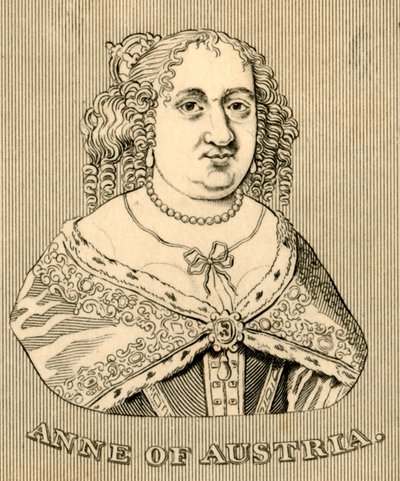 Anna Rakouská, 1601-1666, 1830. od Unbekannt