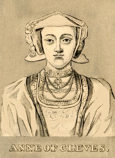 Anna z Cleves, 1515-1557, 1830. od Unbekannt