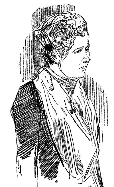 Annie Besant nee Wood 1847-1933, britský socialista a teosof, 1890 od Unbekannt