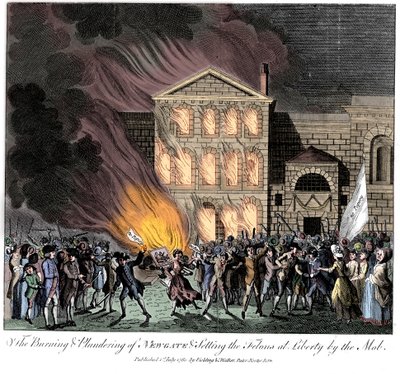 Antikatolické gordonské nepokoje, Londýn, 6.–7. června 1780 od Unbekannt