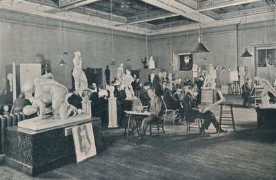 Antique and Life Classes na Ontario College of Art, Toronto, c1913 od Unbekannt