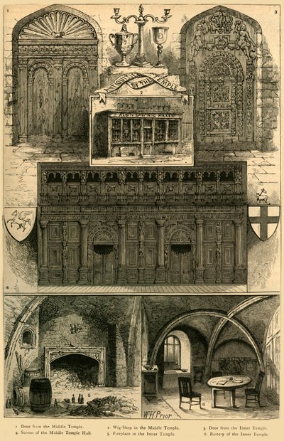 Starožitnosti chrámu, 1897. od Unbekannt