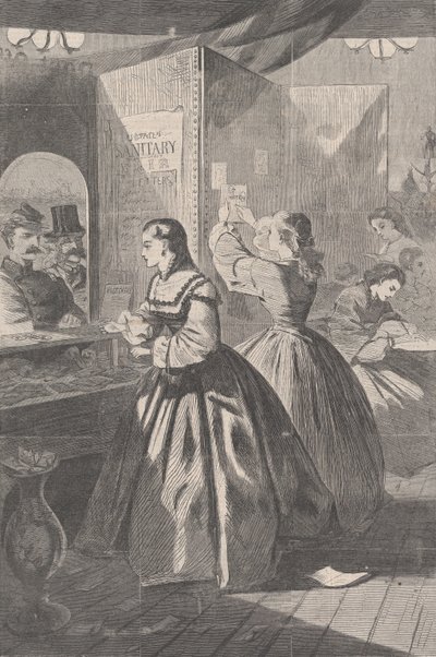 Any Thing for Me, if you Please Post-Office of Brooklyn Fair in Aid of the S..., 5. března 1864. od Unbekannt