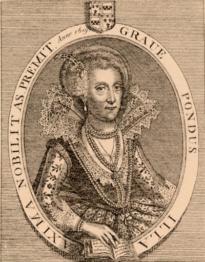 Arabella Stuart 1575-1615, anglická renesanční šlechtična, 1889. od Unbekannt
