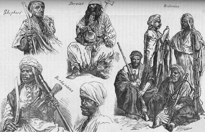 Arabové ze Súdánu, c1881-85 od Unbekannt