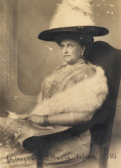 Arcivévodkyně Maria Josepha Rakouska 1867-1944, princezna Saska, 1913. od Unbekannt