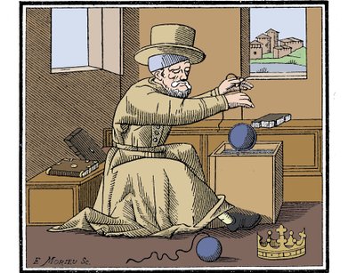 Archimedes c287-212 př.nl, starověký řecký matematik a vynálezce, 1866 od Unbekannt