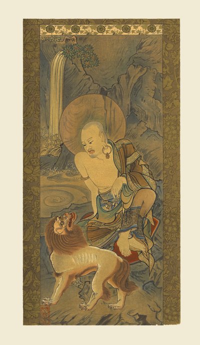 Arhat, japonština, pozdní období Kamakura, 14. století, 1886 od Unbekannt