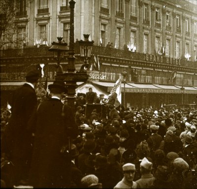 Příměří, Paříž, 1918 od Unbekannt