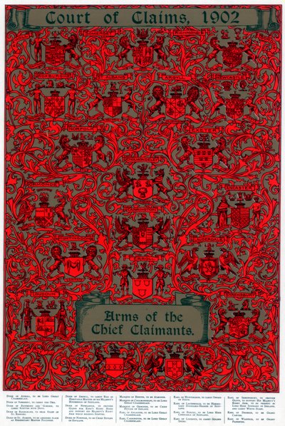 Zbraně hlavních žalobců, 1902 od Unbekannt