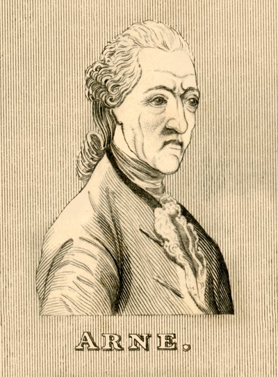 Arne, 1710-1778, 1830. od Unbekannt