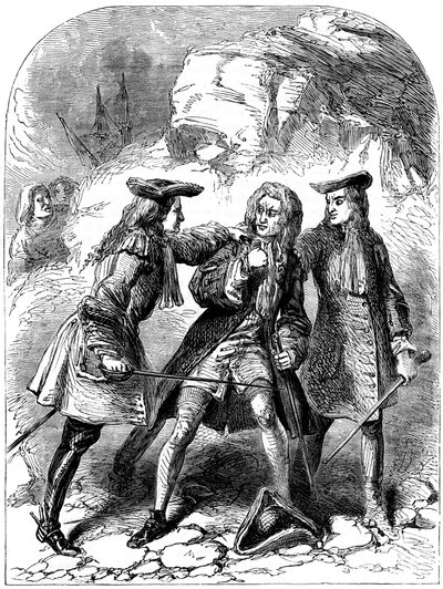 Zatčení sira Johna Fenwicka, 1696 konec 19. století od Unbekannt
