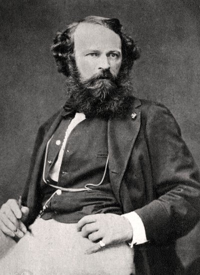 Arsene Houssaye , francouzský romanopisec a básník, 1861 od Unbekannt