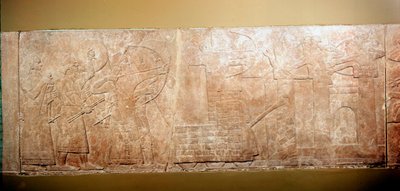 Ashurnasirpal II, král Asýrie, c9. století před naším letopočtem od Unbekannt