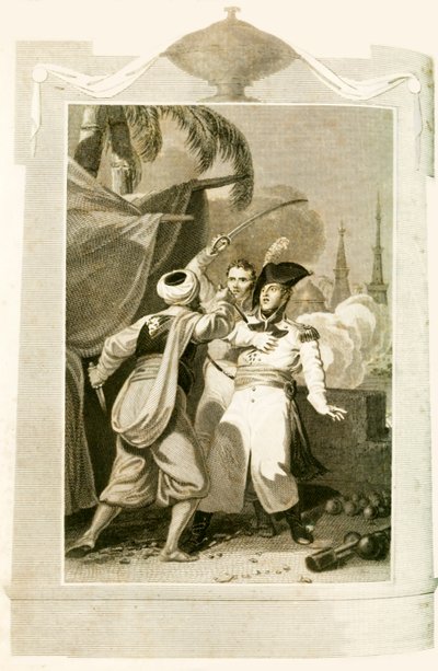 Atentát na generála Klebera v Egyptě, 1800, 1816. od Unbekannt