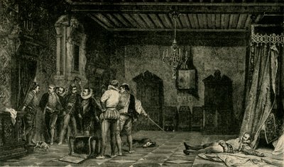 Atentát na Jindřicha, vévodu z Guise, prosinec 1588, 1890. od Unbekannt